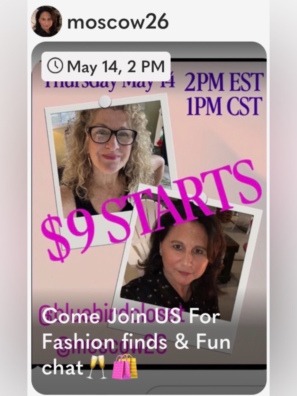 Join El and I for a Spring Sale $9 starts